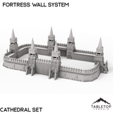 Tabletop Terrain Building Apocalypse Fortress Wall System