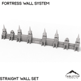 Tabletop Terrain Building Apocalypse Fortress Wall System