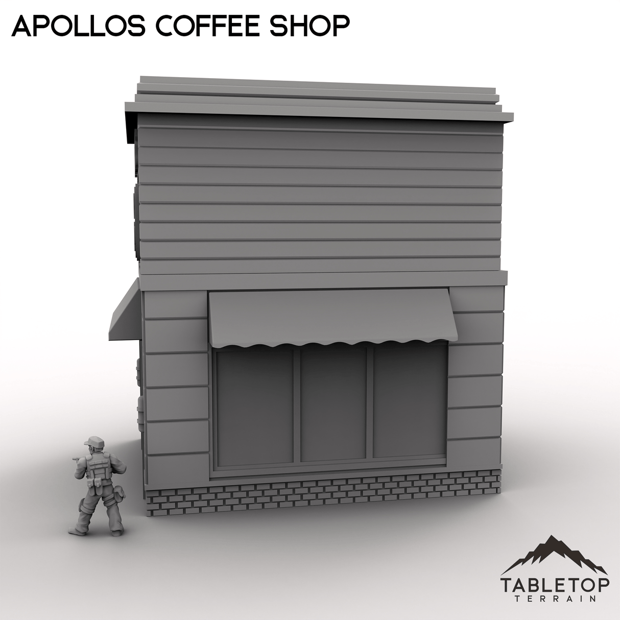 Tabletop Terrain Building Apollos Coffee Shop