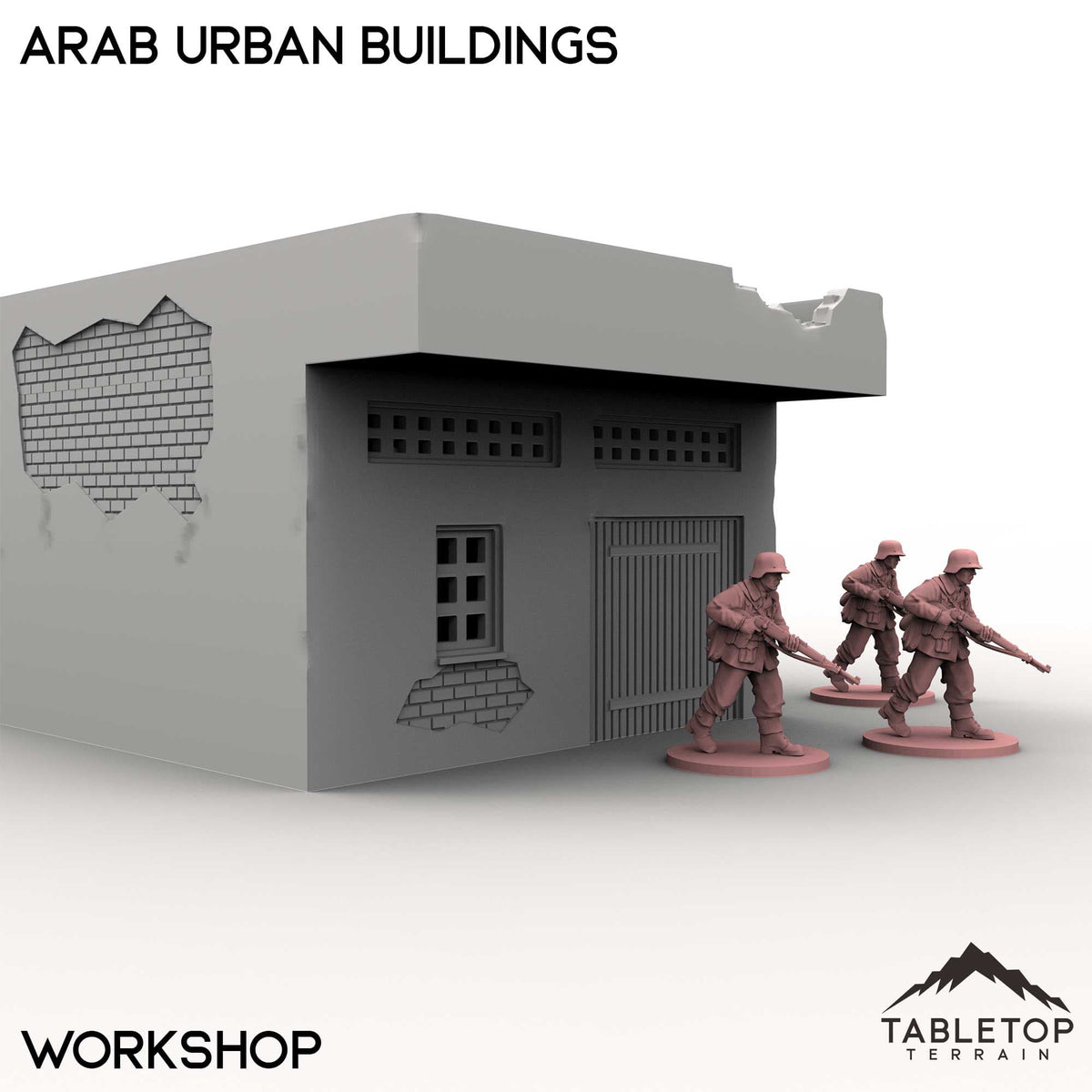 Tabletop Terrain Building Arab Urban Buildings