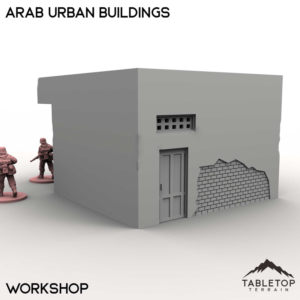 Tabletop Terrain Building Arab Urban Buildings