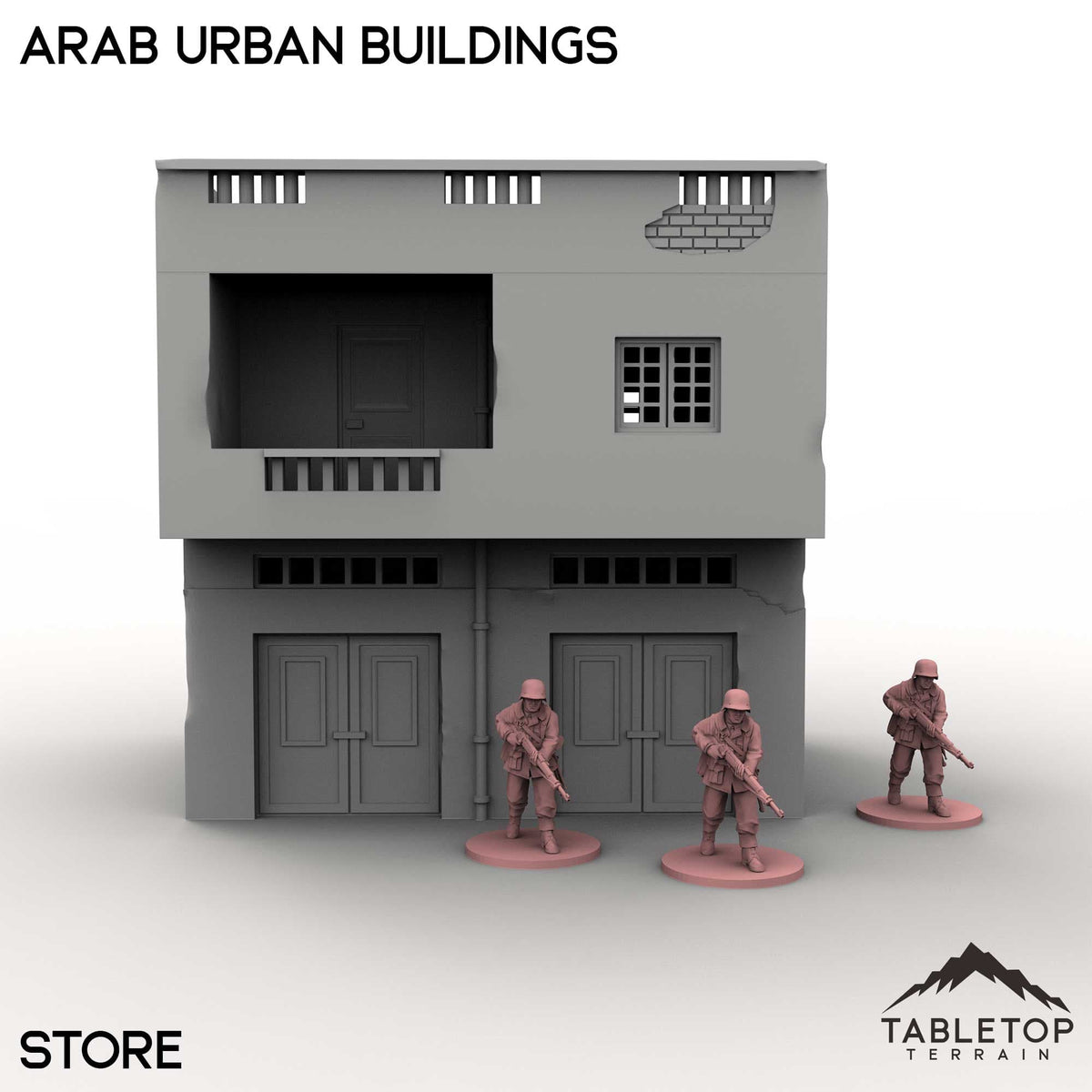 Tabletop Terrain Building Arab Urban Buildings