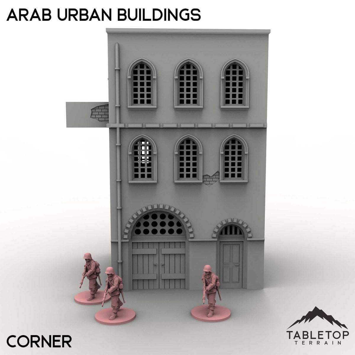 Tabletop Terrain Building Arab Urban Buildings