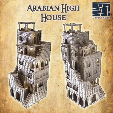 Tabletop Terrain Building Arabian High House