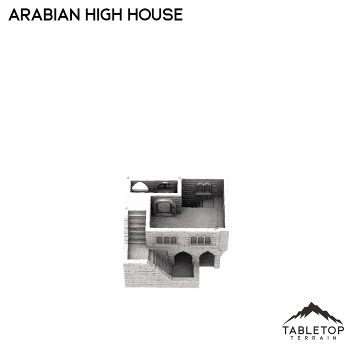 Tabletop Terrain Building Arabian High House