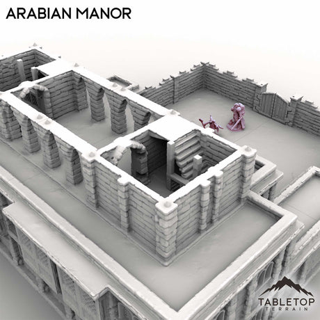 Tabletop Terrain Building Arabian Manor