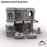Tabletop Terrain Building Arabian Shop Building