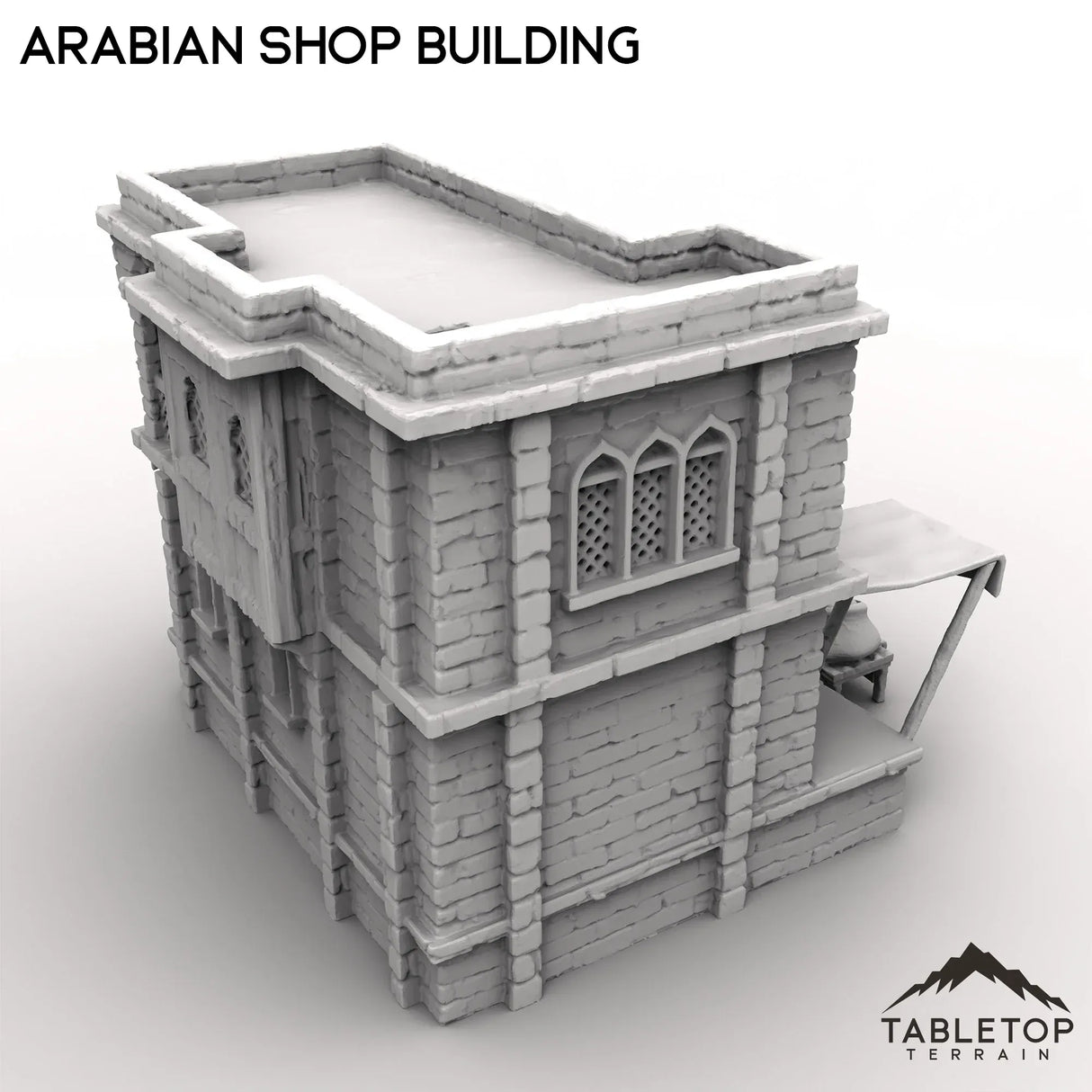 Tabletop Terrain Building Arabian Shop Building
