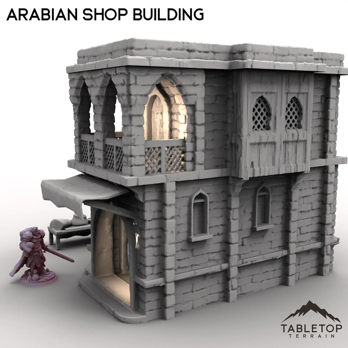 Tabletop Terrain Building Arabian Shop Building