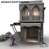 Tabletop Terrain Building Arabian Shop Building