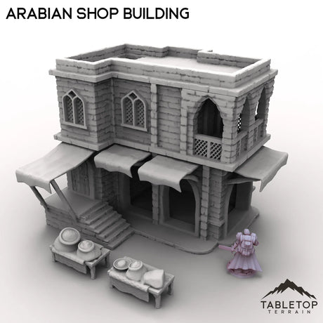 Tabletop Terrain Building Arabian Shop Building