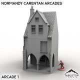 Tabletop Terrain Building Arcade 1 / 32mm Normandy Carentan Arcades