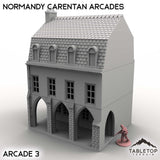 Tabletop Terrain Building Arcade 3 / 32mm Normandy Carentan Arcades