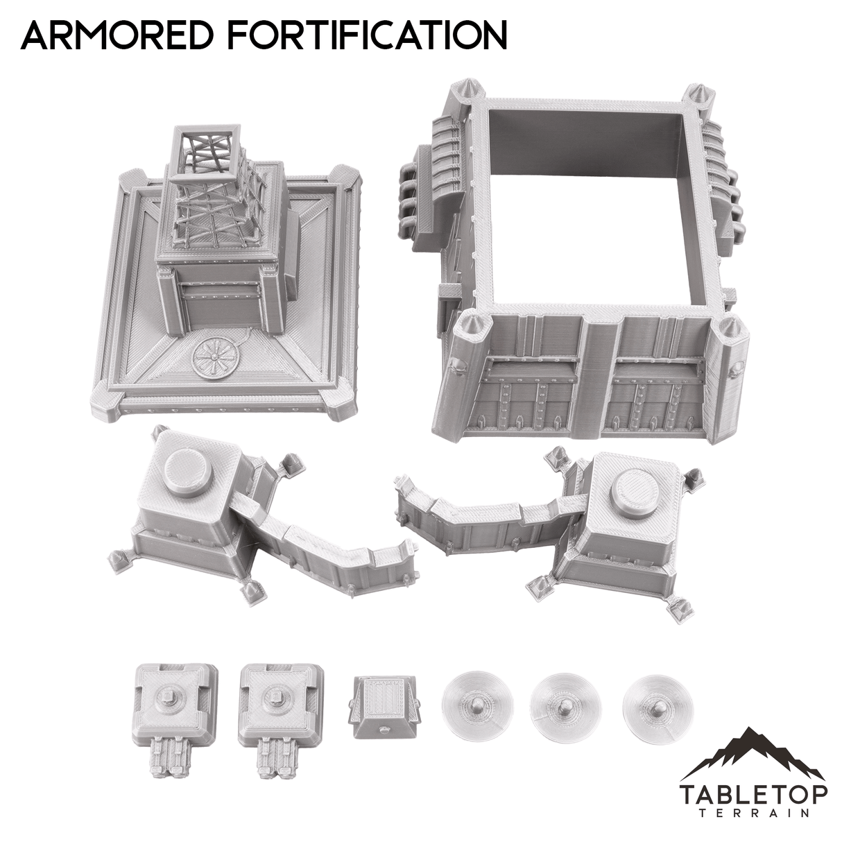 Tabletop Terrain Building Armored Fortification