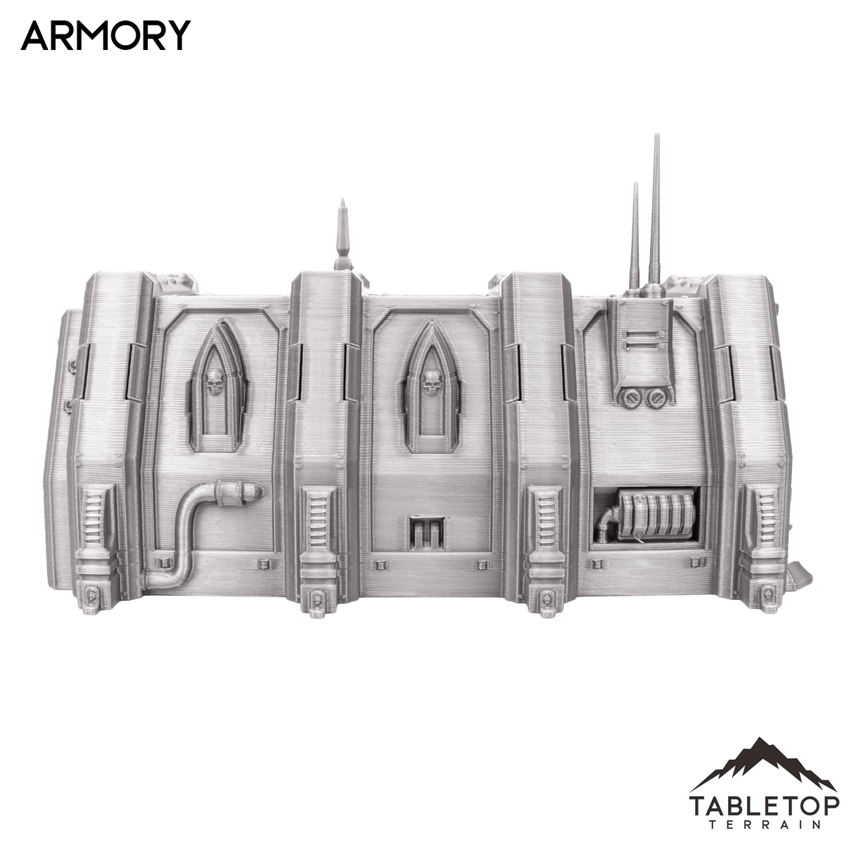 Tabletop Terrain Building Armory - Chapters Headquarter