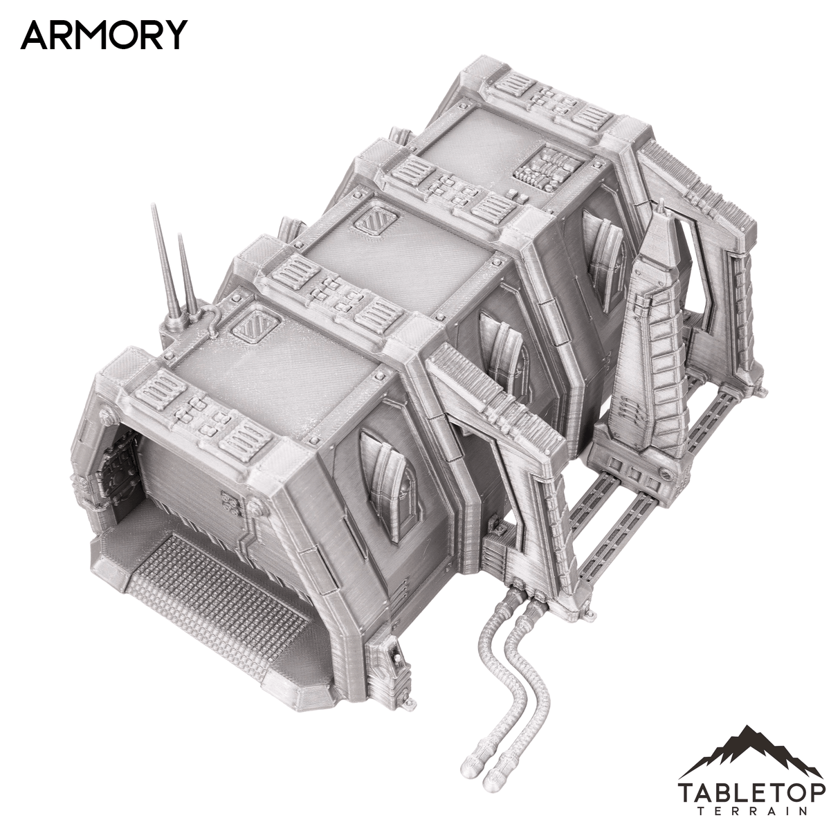 Tabletop Terrain Building Armory - Chapters Headquarter