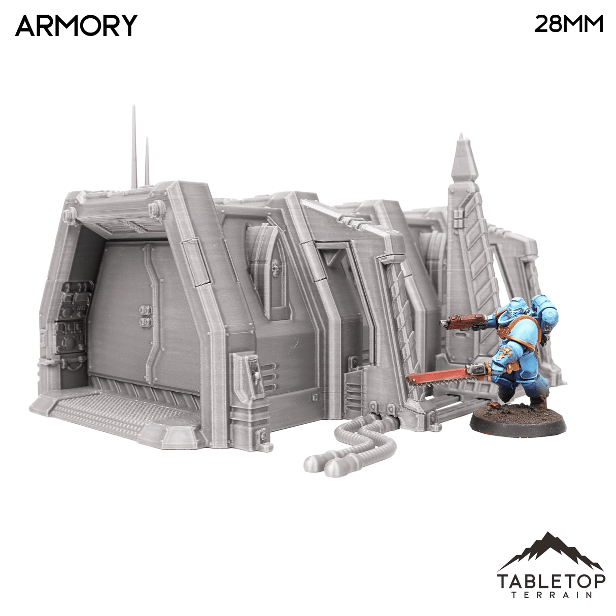 Tabletop Terrain Building Armory - Chapters Headquarter