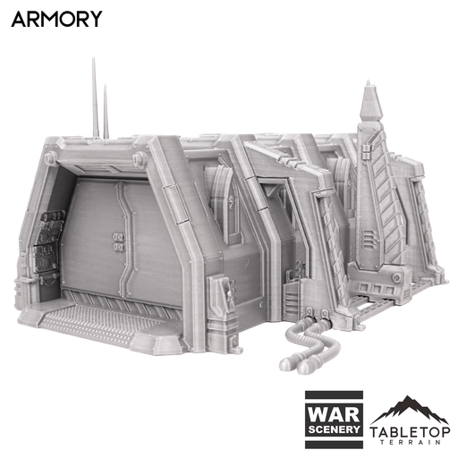 Tabletop Terrain Building Armory - Chapters Headquarter