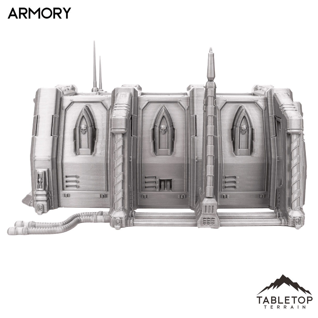 Tabletop Terrain Building Armory - Chapters Headquarter