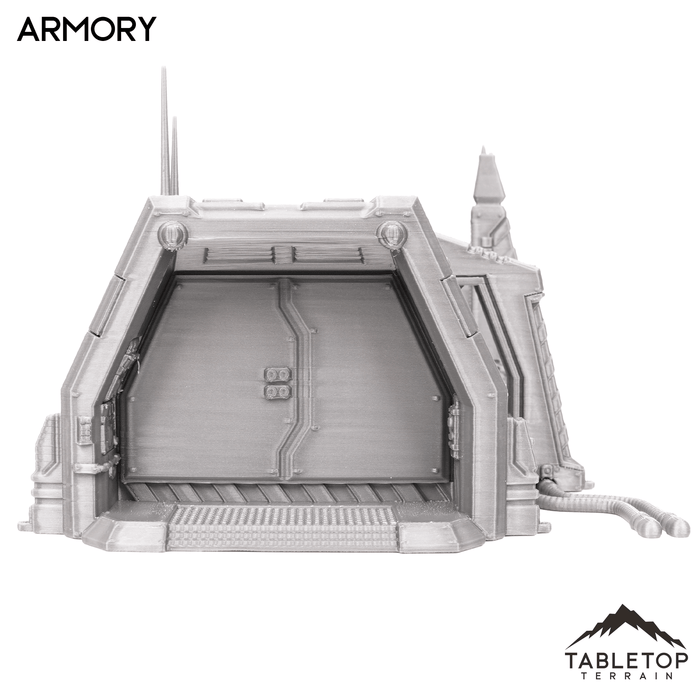 Tabletop Terrain Building Armory - Chapters Headquarter