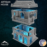 Tabletop Terrain Building Artisan House - Kingdom of Tor Ithilas
