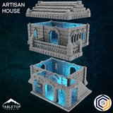 Tabletop Terrain Building Artisan House - Kingdom of Tor Ithilas