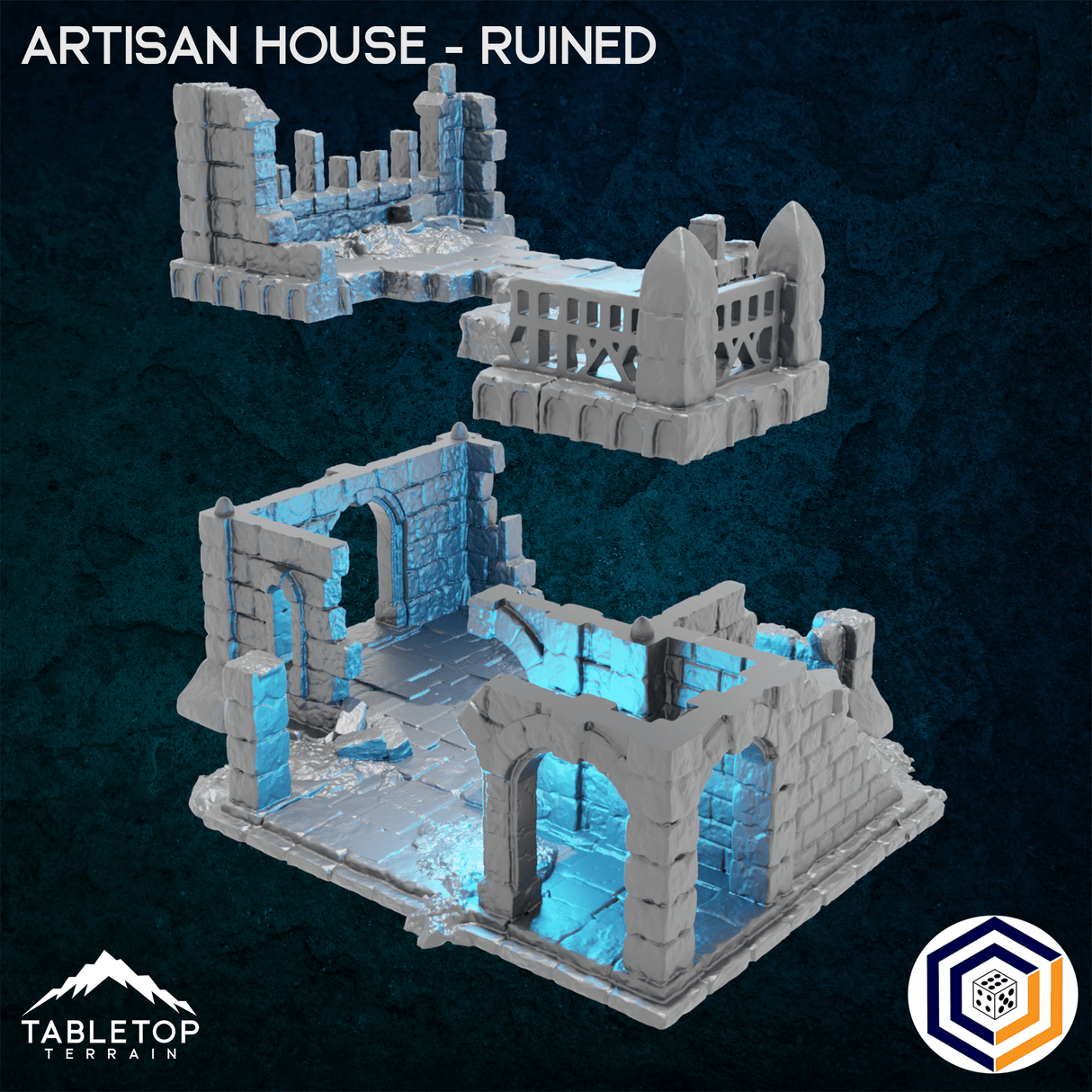 Tabletop Terrain Building Artisan House - Kingdom of Tor Ithilas