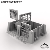 Tabletop Terrain Building Ashfront Depot