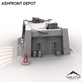 Tabletop Terrain Building Ashfront Depot