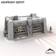Tabletop Terrain Building Ashfront Depot
