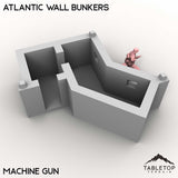 Tabletop Terrain Building Atlantic Wall Bunkers