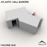 Tabletop Terrain Building Atlantic Wall Bunkers