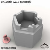 Tabletop Terrain Building Atlantic Wall Bunkers