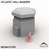 Tabletop Terrain Building Atlantic Wall Bunkers