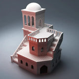 Tabletop Terrain Building Atreus Settlement Government Building - Star Wars Legion Shatterpoint Building