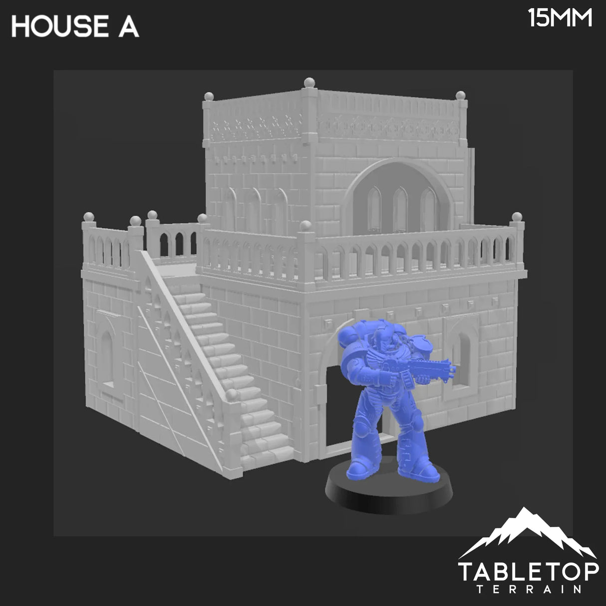 Tabletop Terrain Building Atreus Settlement House A - Star Wars Legion Shatterpoint Building