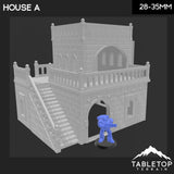 Tabletop Terrain Building Atreus Settlement House A - Star Wars Legion Shatterpoint Building