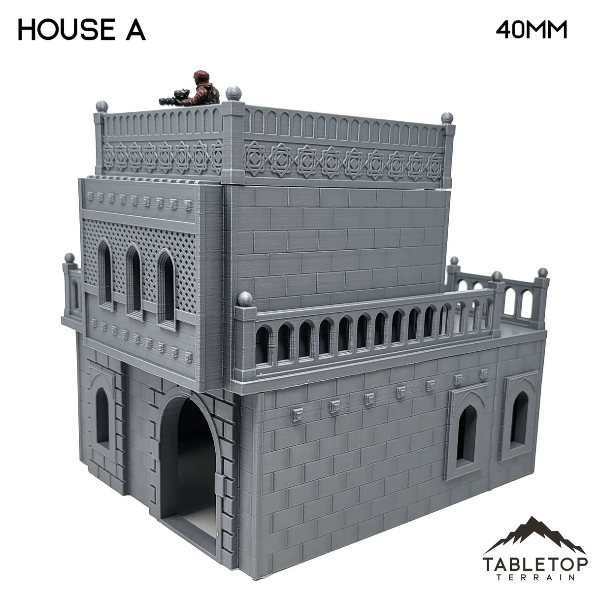 Tabletop Terrain Building Atreus Settlement House A - Star Wars Legion Shatterpoint Building