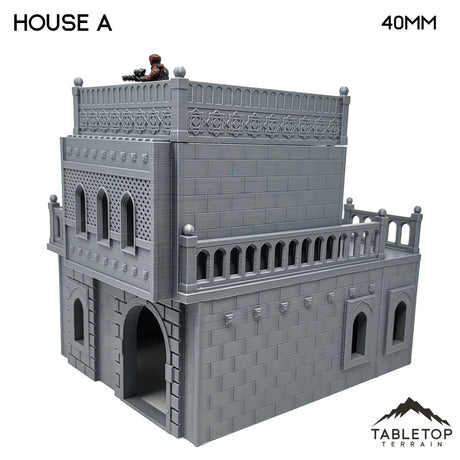 Tabletop Terrain Building Atreus Settlement House A - Star Wars Legion Shatterpoint Building