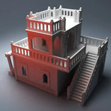 Tabletop Terrain Building Atreus Settlement Market Building - Star Wars Legion Shatterpoint Building