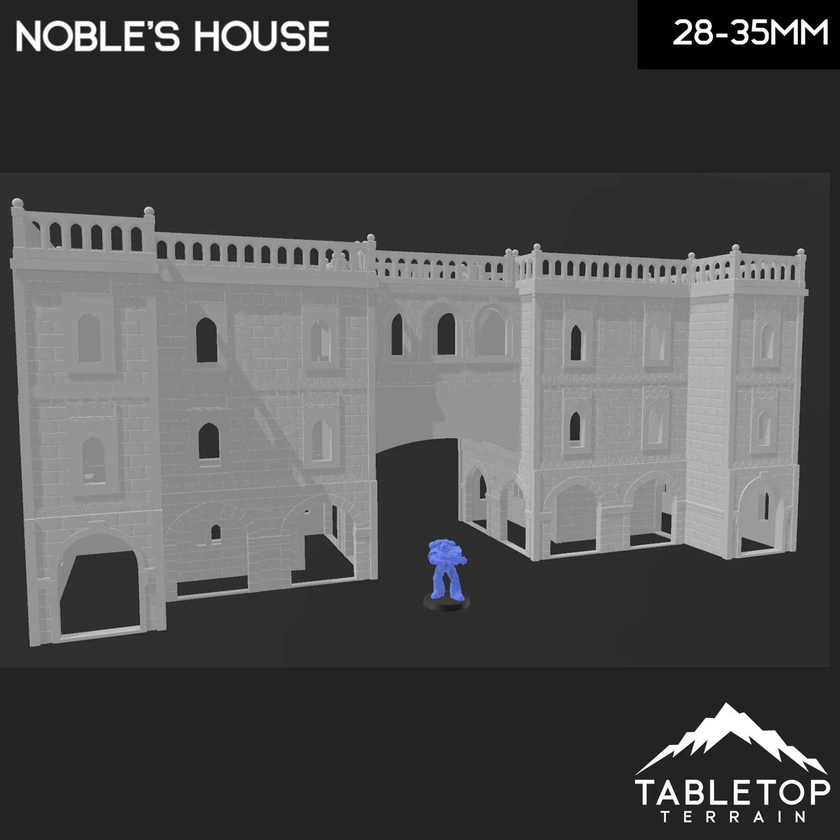 Tabletop Terrain Building Atreus Settlement Noble's House - Star Wars Legion Shatterpoint Building