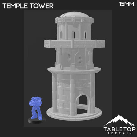 Tabletop Terrain Building Atreus Settlement Temple Tower - Star Wars Legion Shatterpoint Building