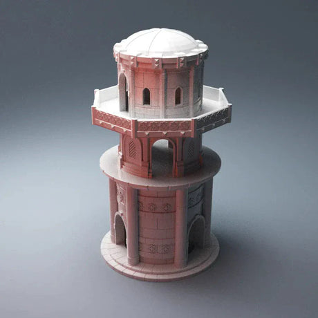 Tabletop Terrain Building Atreus Settlement Temple Tower - Star Wars Legion Shatterpoint Building
