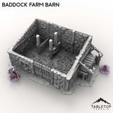 Tabletop Terrain Building Baddock Farm Barn