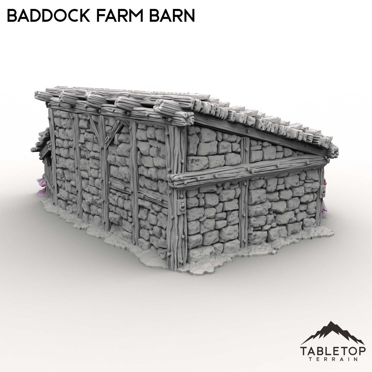 Tabletop Terrain Building Baddock Farm Barn