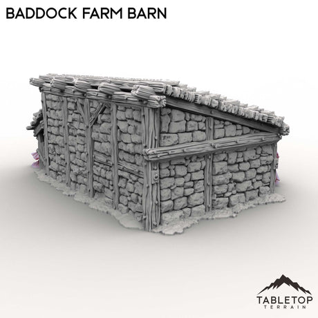 Tabletop Terrain Building Baddock Farm Barn