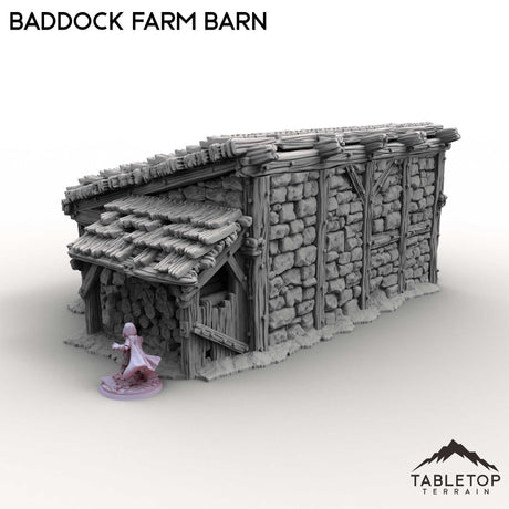 Tabletop Terrain Building Baddock Farm Barn