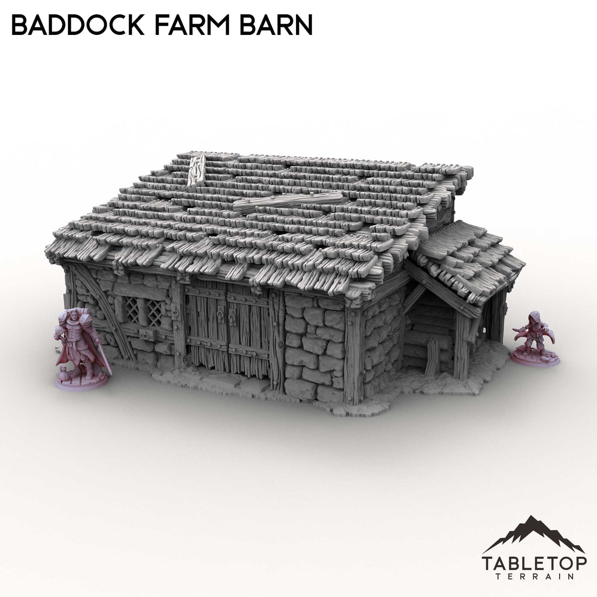 Tabletop Terrain Building Baddock Farm Barn