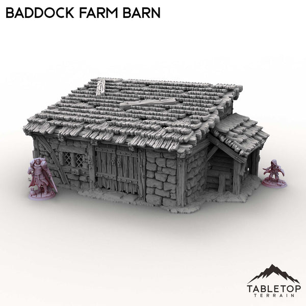 Tabletop Terrain Building Baddock Farm Barn