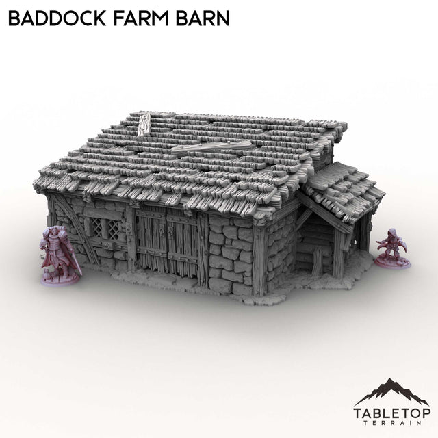 Tabletop Terrain Building Baddock Farm Barn